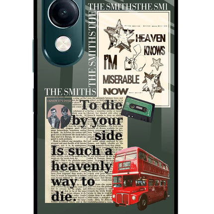 The Smiths iQOO Z10 Lite 5G Glass Case Back Cover by Casekaro