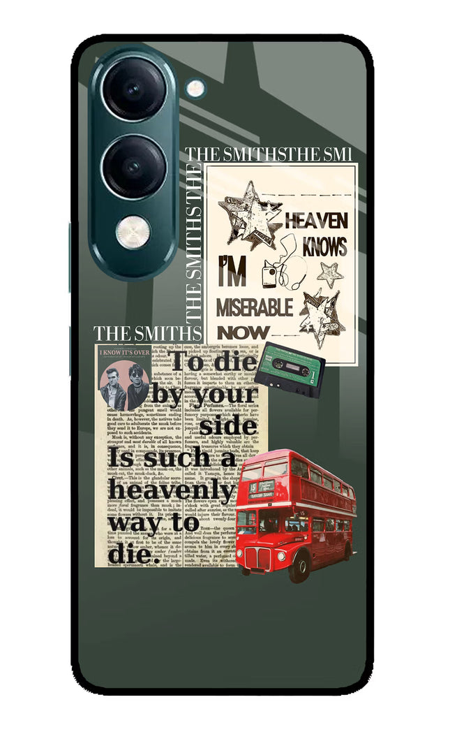 The Smiths iQOO Z10 Lite 5G Glass Case Back Cover by Casekaro