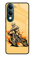 Off-Road Fury iQOO Z10 Lite 5G Glass Case Back Cover by Casekaro