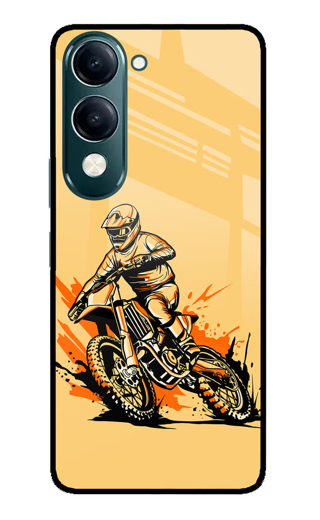 Off-Road Fury iQOO Z10 Lite 5G Glass Case Back Cover by Casekaro