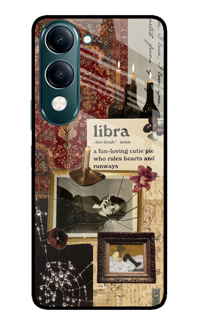 Libra Zodiac iQOO Z10 Lite 5G Glass Case Back Cover by Casekaro