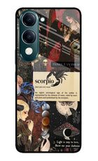 Scorpio Zodiac iQOO Z10 Lite 5G Glass Case Back Cover by Casekaro