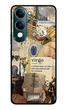 Virgo Zodiac iQOO Z10 Lite 5G Glass Case Back Cover by Casekaro