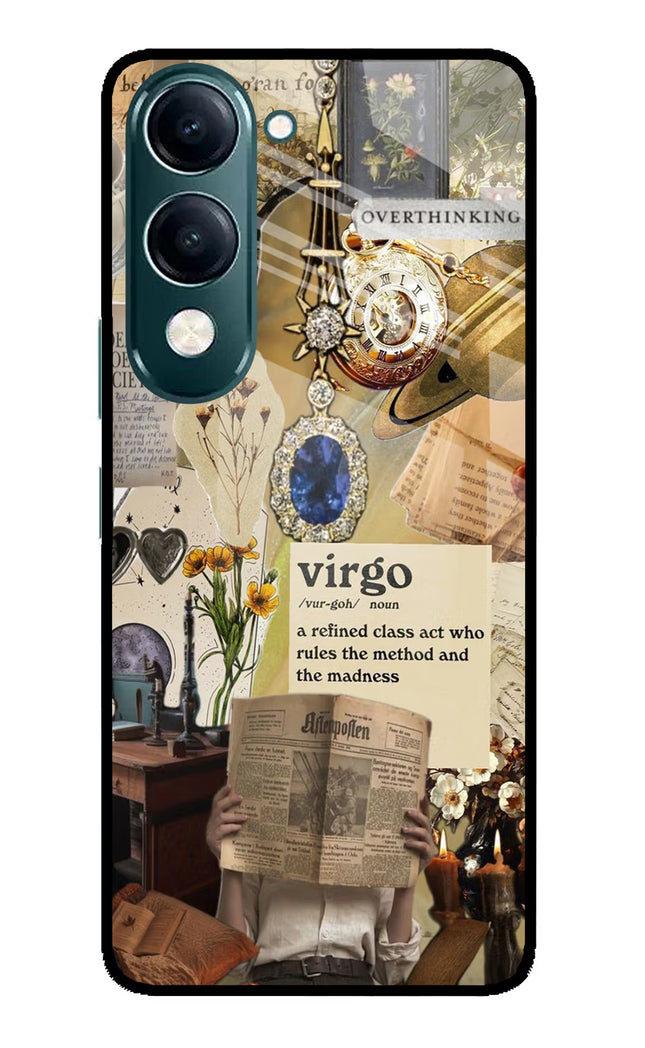 Virgo Zodiac iQOO Z10 Lite 5G Glass Case Back Cover by Casekaro