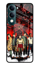 Ordinary Things Characters iQOO Z10 Lite 5G Glass Case Back Cover by Casekaro