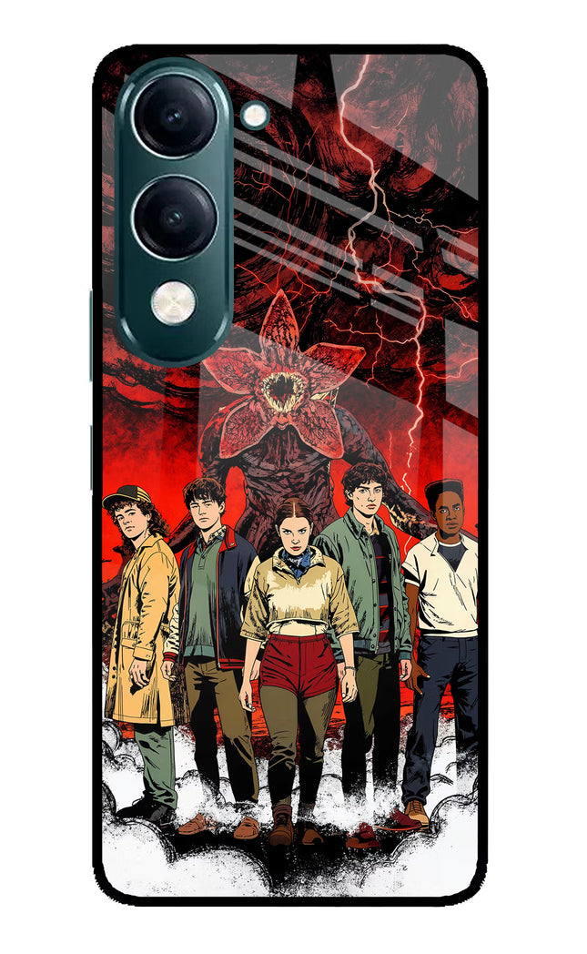Ordinary Things Characters iQOO Z10 Lite 5G Glass Case Back Cover by Casekaro