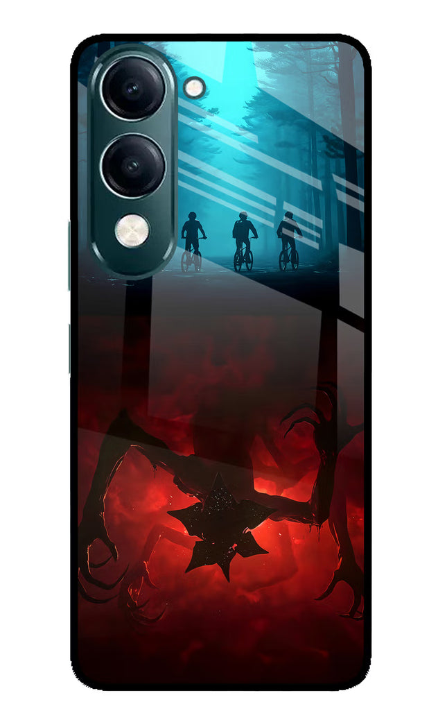 Ordinary Things Downside Up iQOO Z10 Lite 5G Glass Case Back Cover by Casekaro