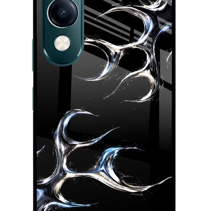 Chrome Tribal iQOO Z10 Lite 5G Glass Case Back Cover by Casekaro