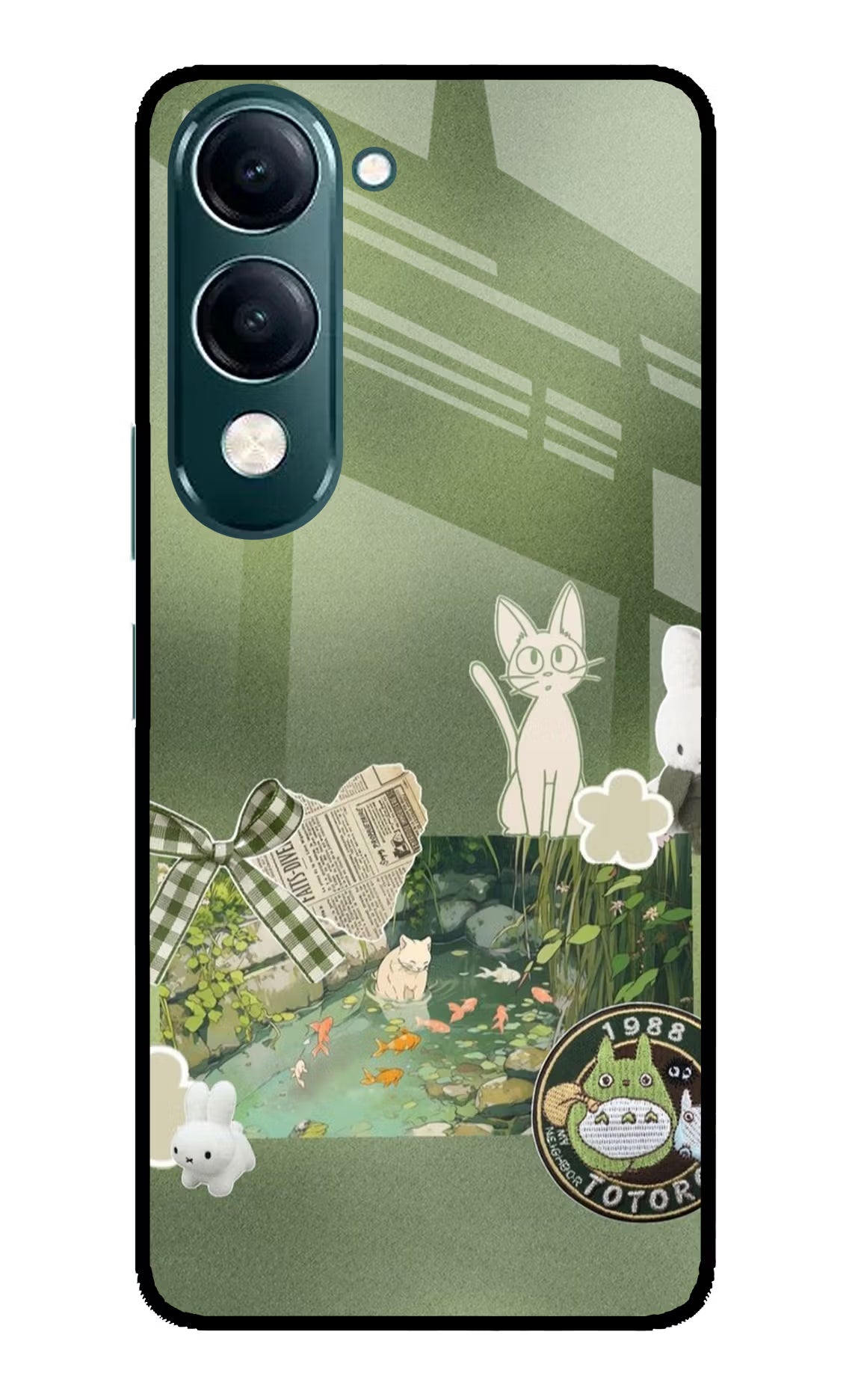 Aesthetic anime iQOO Z10 Lite 5G Glass Case