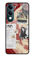 Taylor Swift iQOO Z10 Lite 5G Glass Case Back Cover by Casekaro