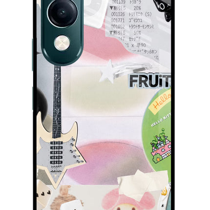 Softcore case iQOO Z10 Lite 5G Glass Case Back Cover by Casekaro