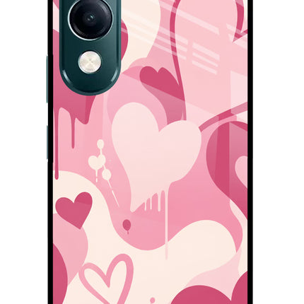 Hearty case iQOO Z10 Lite 5G Glass Case Back Cover by Casekaro