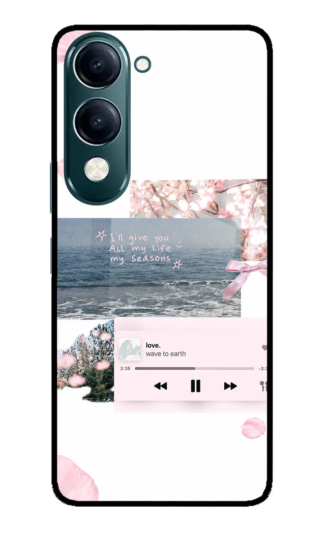 Wave to earth iQOO Z10 Lite 5G Glass Case Back Cover by Casekaro