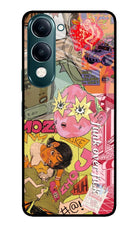 Funkover iQOO Z10 Lite 5G Glass Case Back Cover by Casekaro
