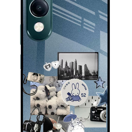 Miffy iQOO Z10 Lite 5G Glass Case Back Cover by Casekaro
