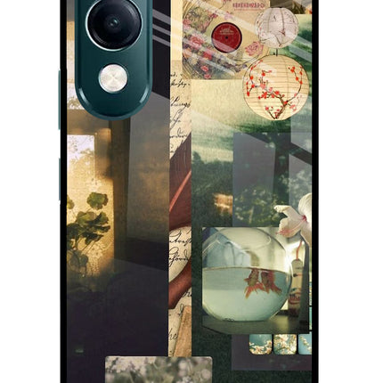 Summer iQOO Z10 Lite 5G Glass Case Back Cover by Casekaro