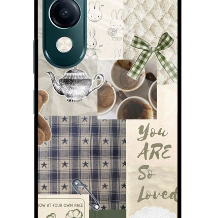 Cookie iQOO Z10 Lite 5G Glass Case Back Cover by Casekaro