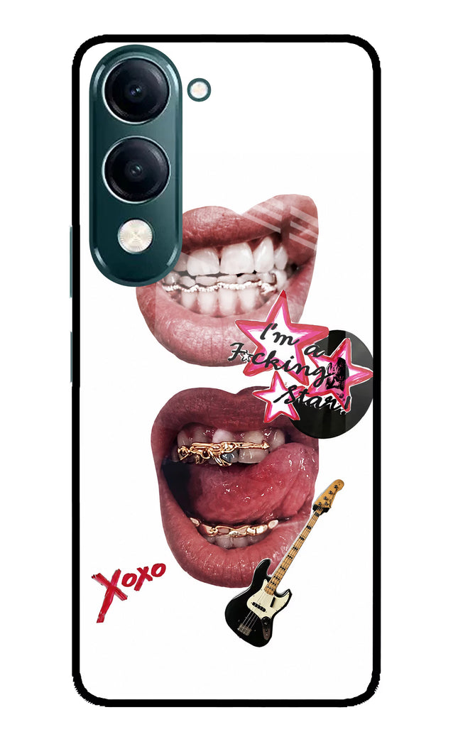 Rockstar iQOO Z10 Lite 5G Glass Case Back Cover by Casekaro