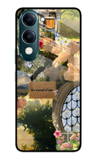 Rain iQOO Z10 Lite 5G Glass Case Back Cover by Casekaro