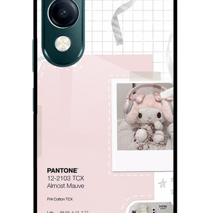 Pantone Asthetic iQOO Z10 Lite 5G Glass Case Back Cover by Casekaro