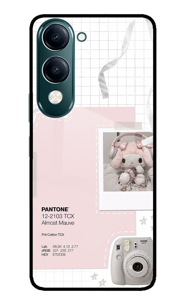 Pantone Asthetic iQOO Z10 Lite 5G Glass Case Back Cover by Casekaro