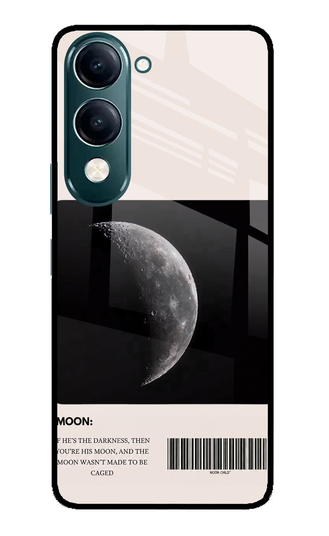 Moon Phase iQOO Z10 Lite 5G Glass Case Back Cover by Casekaro