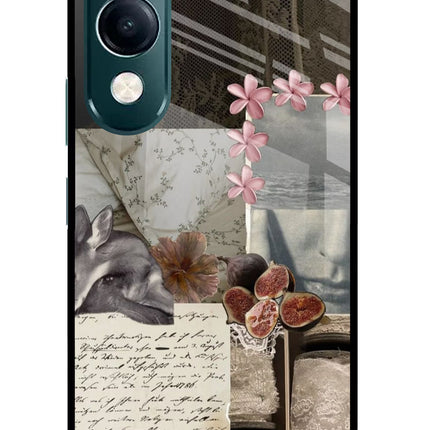 Midnight Sky iQOO Z10 Lite 5G Glass Case Back Cover by Casekaro