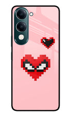 Gwen Heart iQOO Z10 Lite 5G Glass Case Back Cover by Casekaro