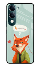 Nick Charm iQOO Z10 Lite 5G Glass Case Back Cover by Casekaro