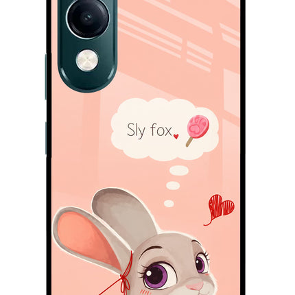 Judy Charm iQOO Z10 Lite 5G Glass Case Back Cover by Casekaro