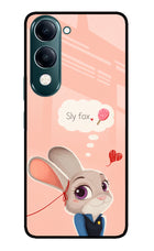 Judy Charm iQOO Z10 Lite 5G Glass Case Back Cover by Casekaro