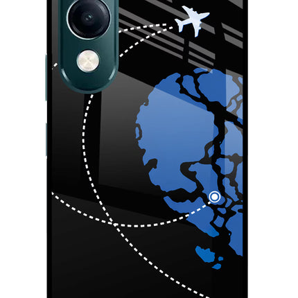 Love Orbit iQOO Z10 Lite 5G Glass Case Back Cover by Casekaro