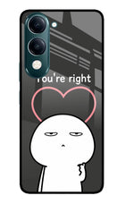 You're Right iQOO Z10 Lite 5G Glass Case