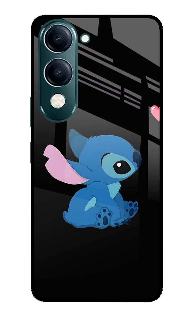 Stitch Crush iQOO Z10 Lite 5G Glass Case Back Cover by Casekaro