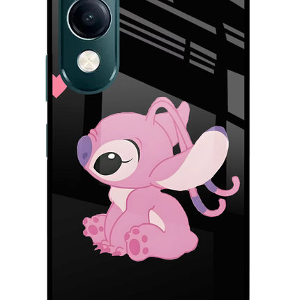 Angel Crush iQOO Z10 Lite 5G Glass Case Back Cover by Casekaro
