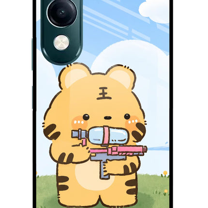 Tiger Treat iQOO Z10 Lite 5G Glass Case