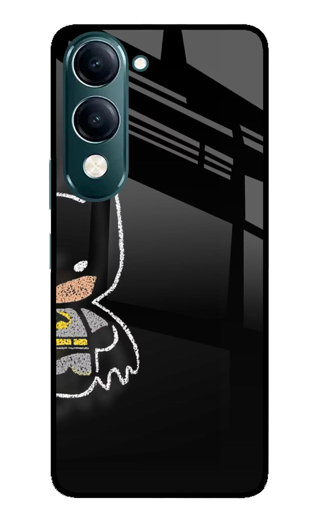 Bat Kitty iQOO Z10 Lite 5G Glass Case Back Cover by Casekaro