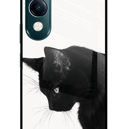 Shadow Gaze iQOO Z10 Lite 5G Glass Case Back Cover by Casekaro