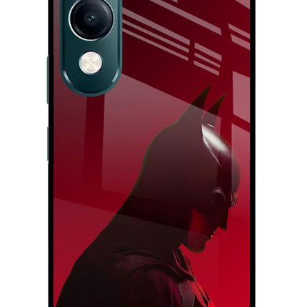 Dark Knight iQOO Z10 Lite 5G Glass Case Back Cover by Casekaro