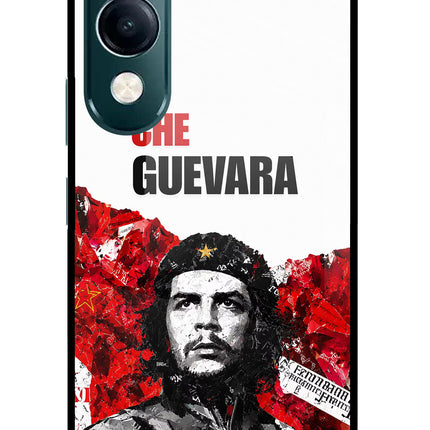 Che Guevara Revolution iQOO Z10 Lite 5G Glass Case Back Cover by Casekaro