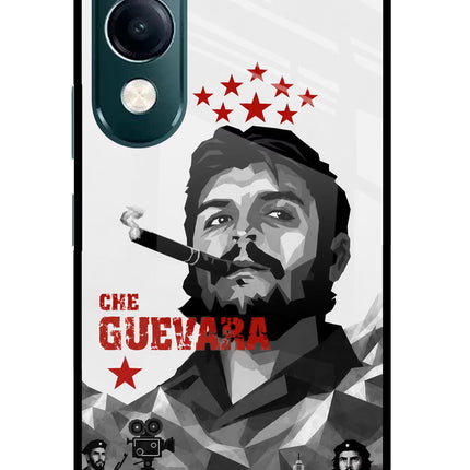 Che Guevara Iconic iQOO Z10 Lite 5G Glass Case Back Cover by Casekaro