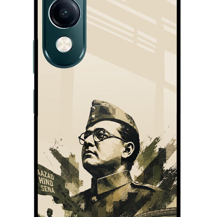 Netaji Rising iQOO Z10 Lite 5G Glass Case