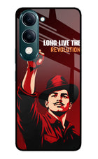 Bhagat Singh Revolution iQOO Z10 Lite 5G Glass Case