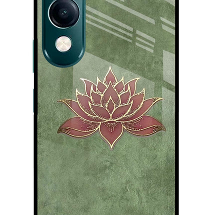 Lotus Grace iQOO Z10 Lite 5G Glass Case