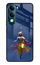 Cosmic Krishna iQOO Z10 Lite 5G Glass Case