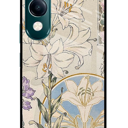 White Lily iQOO Z10 Lite 5G Glass Case