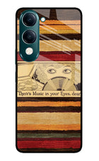Vinyl Stripes iQOO Z10 Lite 5G Glass Case