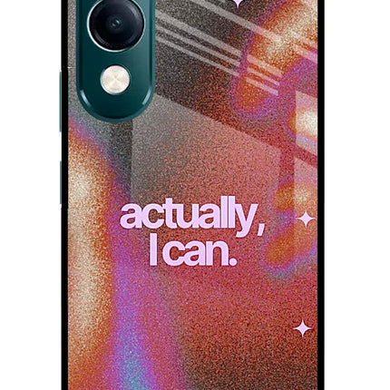 Pink Aura iQOO Z10 Lite 5G Glass Case