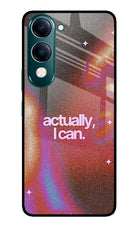 Pink Aura iQOO Z10 Lite 5G Glass Case