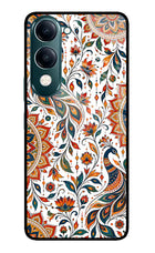 White Mayura iQOO Z10 Lite 5G Glass Case
